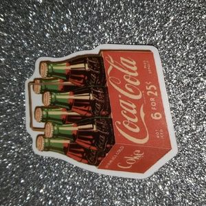 FOOD ART WATERPOOF Sticker Coca-Cola